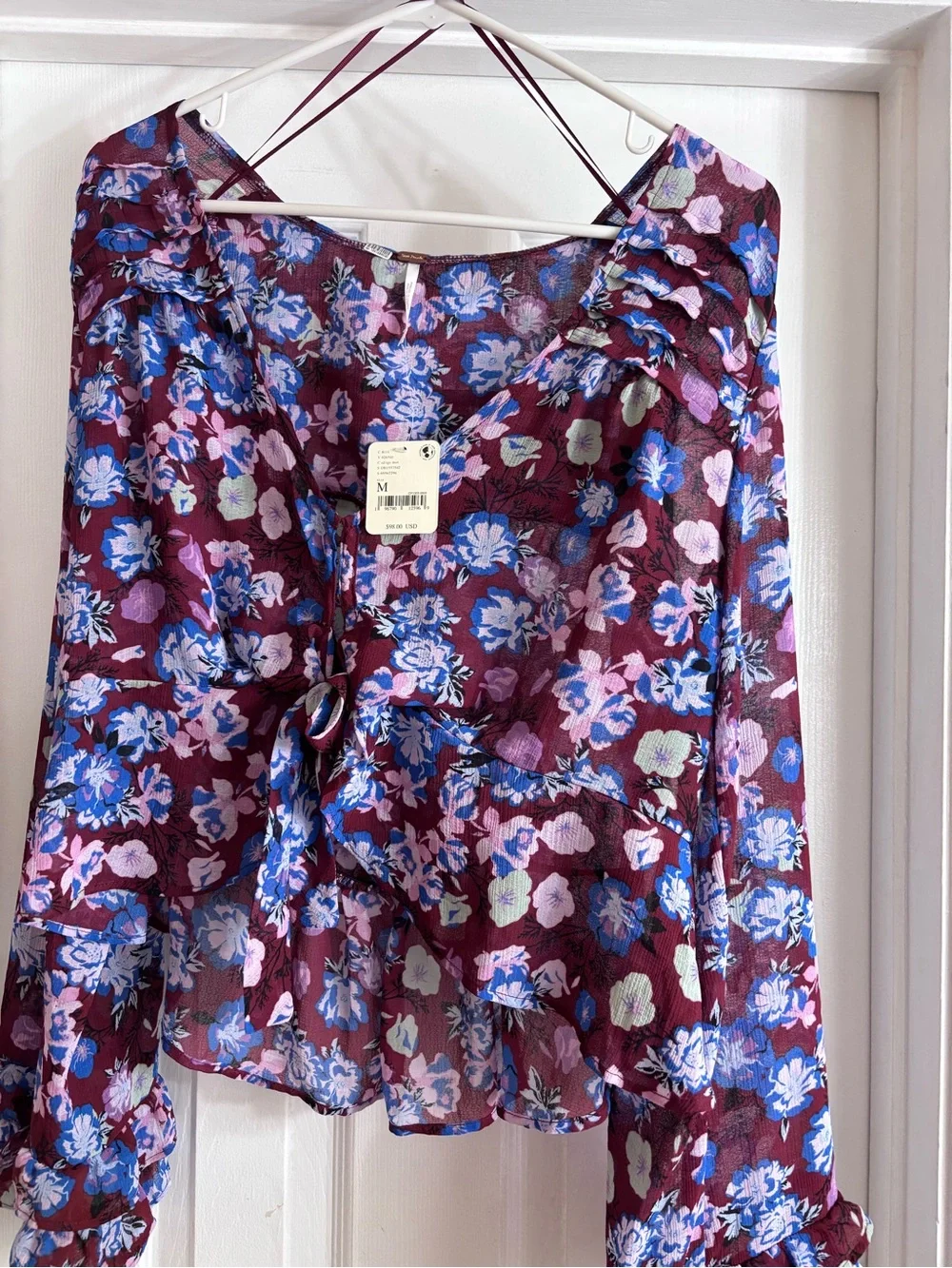Free people maybel top, size M